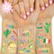 Party Supplies Metallic Tattoos - 52 styles | Cinco De Mayo Decorations, Final Fiesta Bachelorette + Mexican Decor